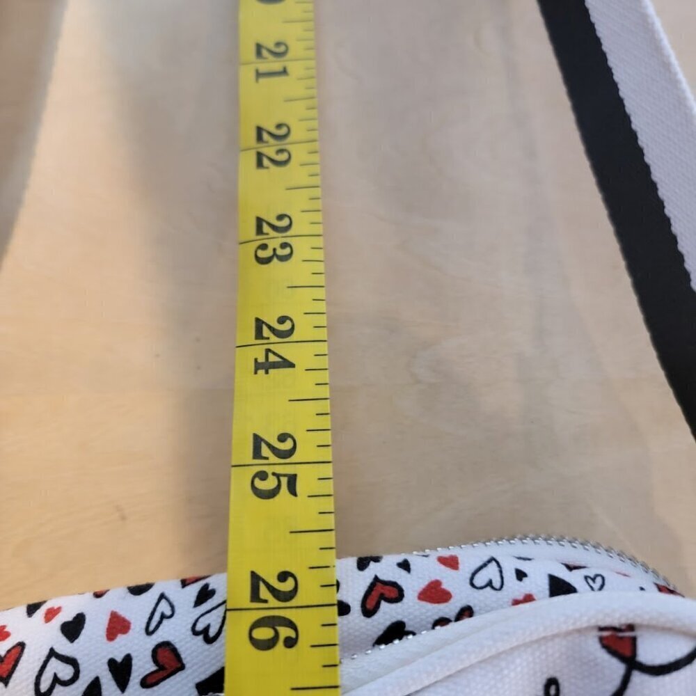 Brighton "LOVE SCROLL" Canvas Crossbody Bag - Picture 11 of 11